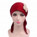  Muslim Stretch Turban Hat Chemo Cap Hair Loss Head Scarf Wrap Hijib Cap  eb-50171610